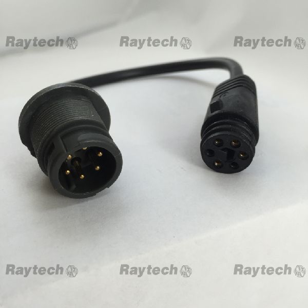 PCA-100BK, Adapter Cable for a Grey Connector Transducer to a X-25, Magna III, Ultra III Unit