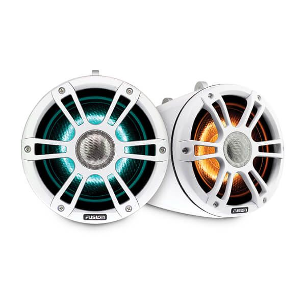Signature Series 3 Marine Wake Tower Speakers - 6.5" 230 Watt Sports White Marine Wake Tower Speake