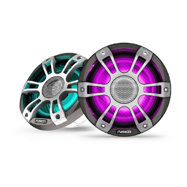 Signature Series 3i Marine Speakers - 6.5" 230-watt Coaxial Sports Gray with CRVBW Light (Pair)