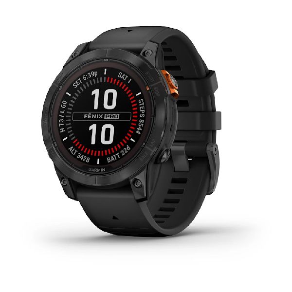 fenix® 7 Pro – Solar Edition (No Wi-Fi®) - Slate Gray with Black Band