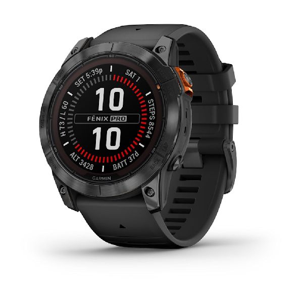 fenix® 7X Pro – Solar Edition (No Wi-Fi®) - Slate Gray with Black Band