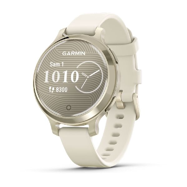 Lily® 2 Active - Lunar Gold with Bone Silicone Band