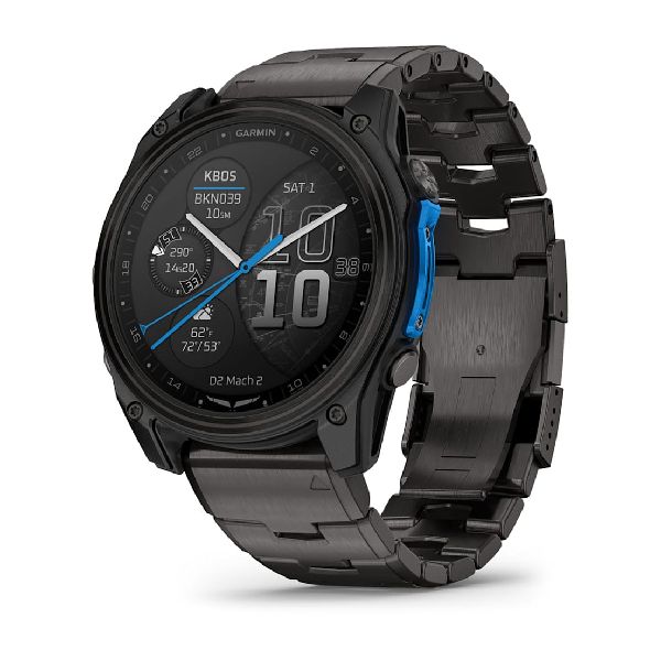 D2™ Mach 2 – 51 mm - Carbon Gray DLC Titanium with Vented Titanium Bracelet