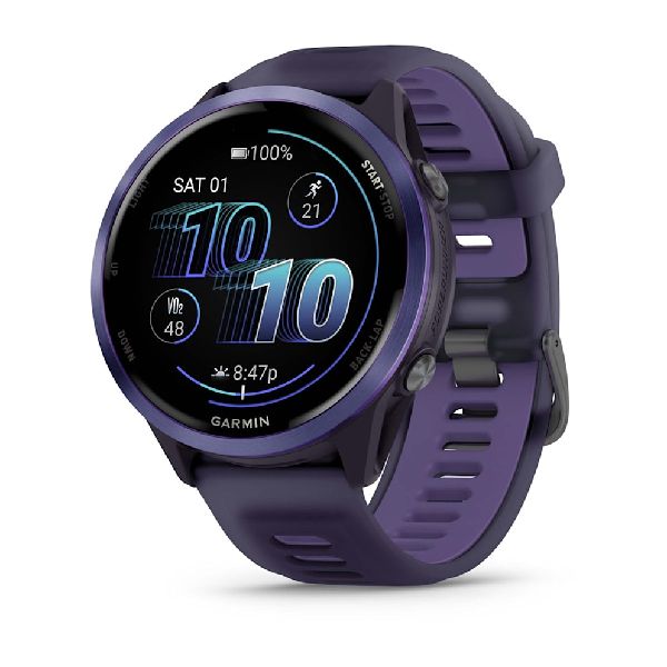 Forerunner® 570 - 47mm - Aluminium indigo avec bracelet violet translucide/Indigo
