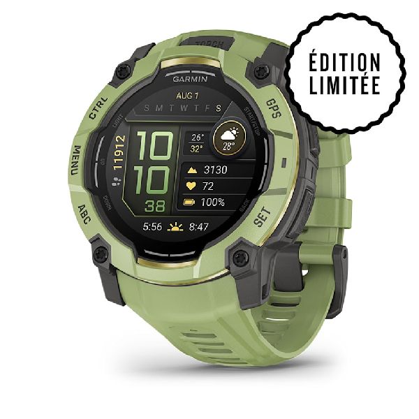 Instinct® 3 – 50 mm, AMOLED - Fern Green with Fern Green Band