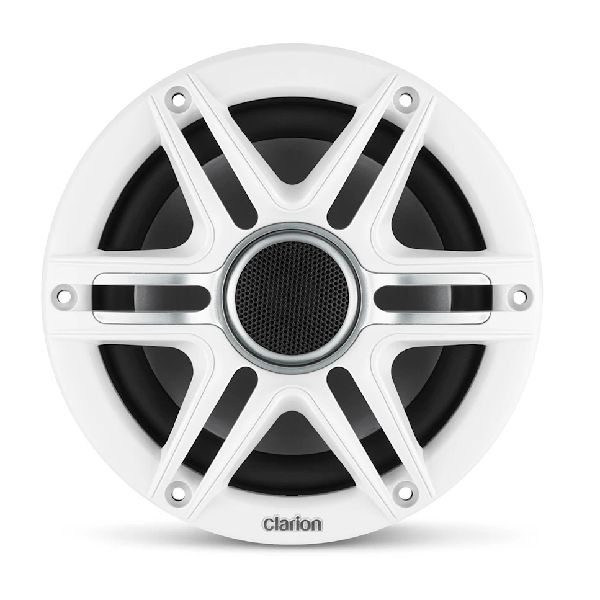 Clarion® CMSP Marine Speakers - 6.5" with White and Gray Sport Grille (CMSP-651-SWG)