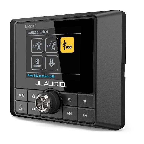 JL Audio® Wired Remote Controller for MediaMaster® Source Unit with Full-color LCD Display (MMR-40)