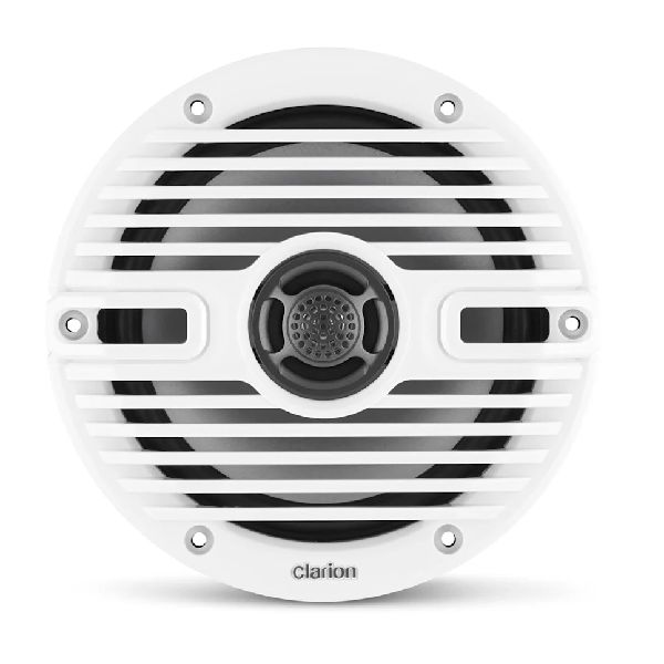 Clarion® Marine CMS Speakers - 6.5" with White and Black Classic Grille