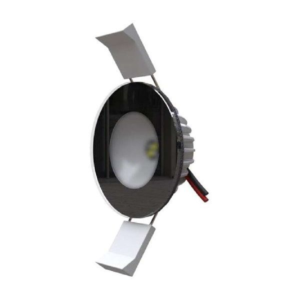 Eclipse DL55 - White Downlight with Black Finish