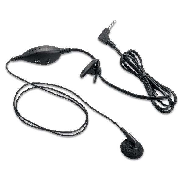 Ear Receiver with Push-to-talk Microphone