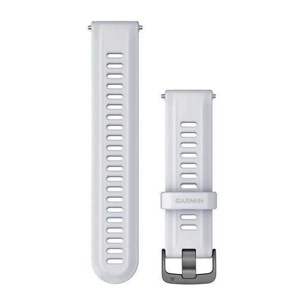 Forerunner® 955 Watch Bands - Whitestone with Slate Hardware