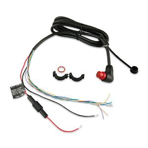 Power/Data cable, 19-pin, threaded, right angle