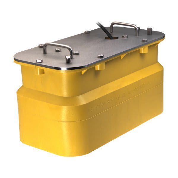 Plastic Pocket/In-hull Mount Transducer with Depth & Temperature - Airmar R111LH