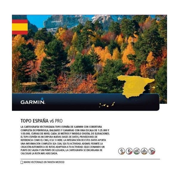 TOPO Spain v6 PRO :microSD™/SD™ Card