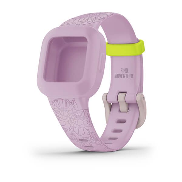 Bracelet de Remplace Vivofit® Jr. 3 Rose fleuri