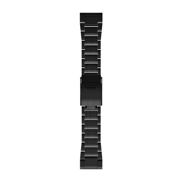 Bracelets de Montre QuickFit® 26 - Titane avec revêtement carbone amorphe Gray DLC - 181 mm