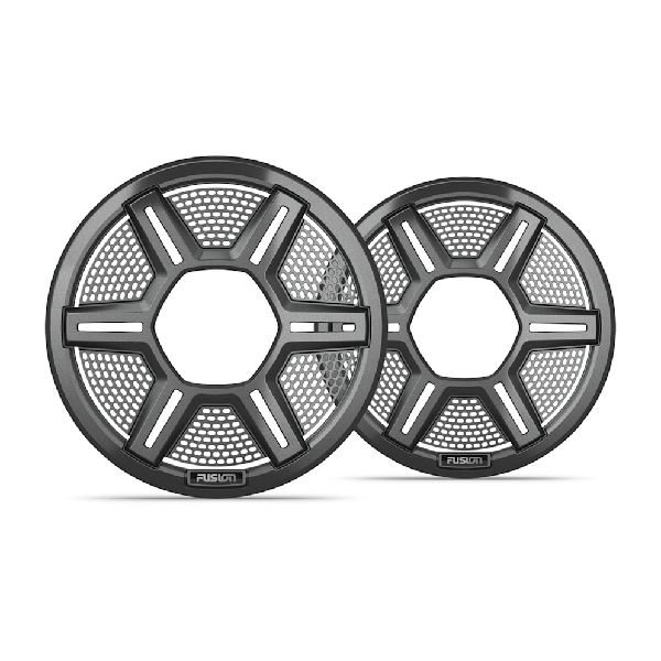 Fusion Apollo™ Speaker Grilles - 6.5" Shielded Gray Speaker Grilles (Pair)
