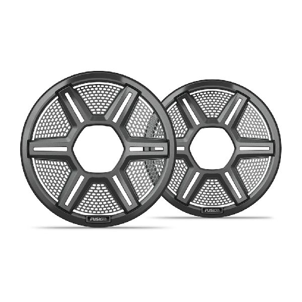 Fusion Apollo™ Speaker Grilles - 7.7" Shielded Gray Speaker Grilles (Pair)