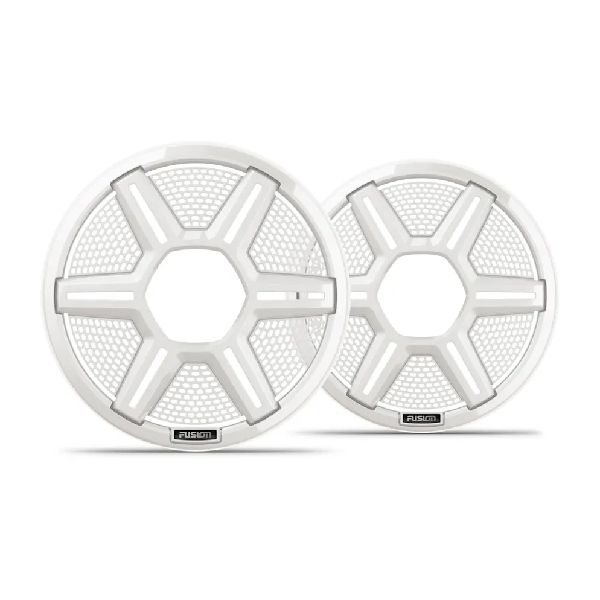 Fusion Apollo™ Speaker Grilles - 7.7" Shielded White Speaker Grilles (Pair)