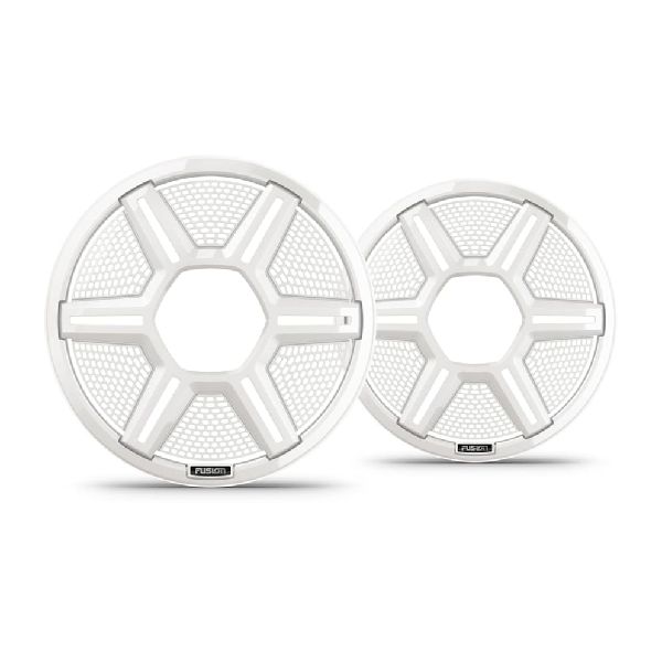Fusion Apollo™ Speaker Grilles - 8.8" Shielded White Speaker Grilles (Pair)