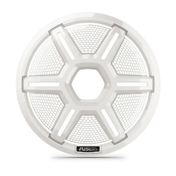 Fusion Apollo™ Subwoofer Grille - 10" Shielded White Subwoofer Grille