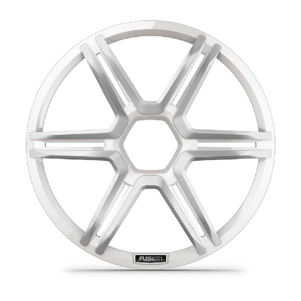 Fusion Apollo™ Subwoofer Grille - 12" Sports White Subwoofer Grille