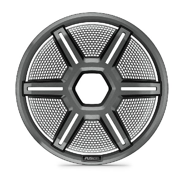 Fusion Apollo™ Subwoofer Grille - 12" Shielded Gray Subwoofer Grille
