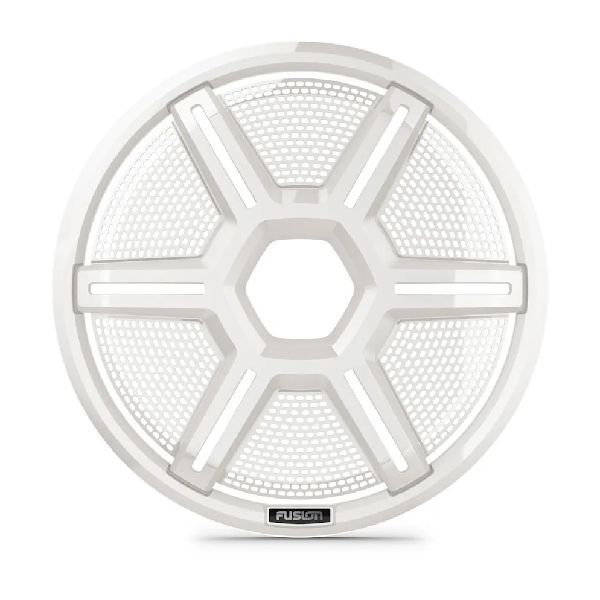 Fusion Apollo™ Subwoofer Grille - 12" Shielded White Subwoofer Grille