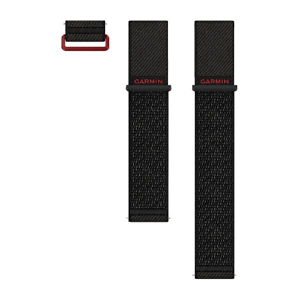 Quick Release Bands (24 mm) - Black Nylon - 250 mm