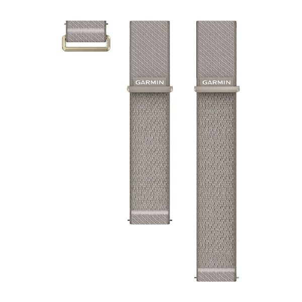 Quick Release Bands (24 mm) - French Gray Nylon with French Gray Hardware