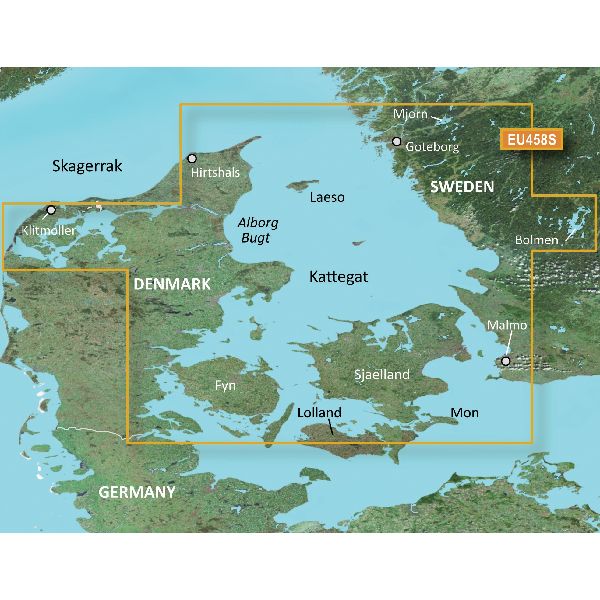 BlueChart® g3 Vision - Goteborg to Fyn Charts - VEU458S