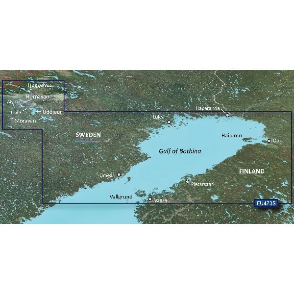 BlueChart® g3 Vision - Gulf of Bothnia, North Charts - VEU473S