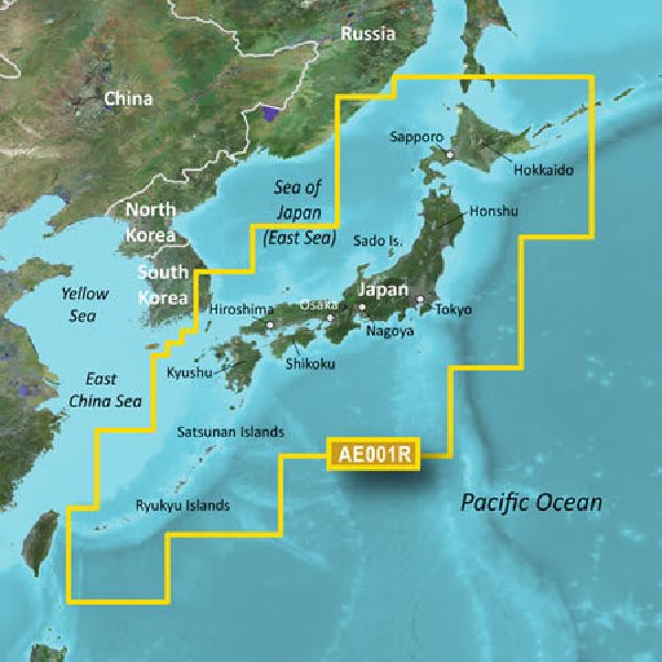 BlueChart® g3 - Japan - HXAE001R