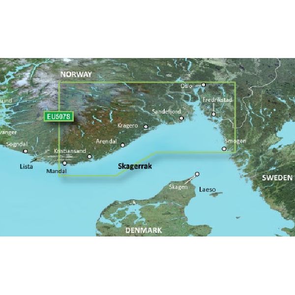 BlueChart® g3 Vision - Amérique du Sud, cartes intérieures fleuve Amazone - VEU507S
