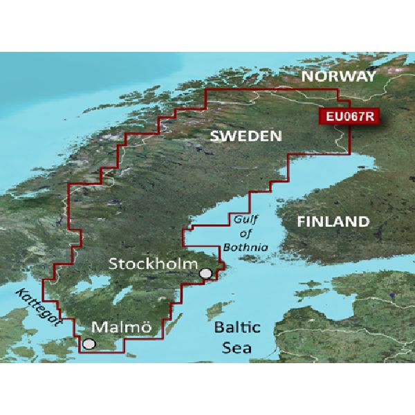 BlueChart® g3 - Suède - HXEU067R