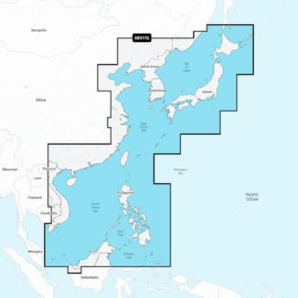 Garmin Navionics+™ - China Sea & Japan - NSAE011L