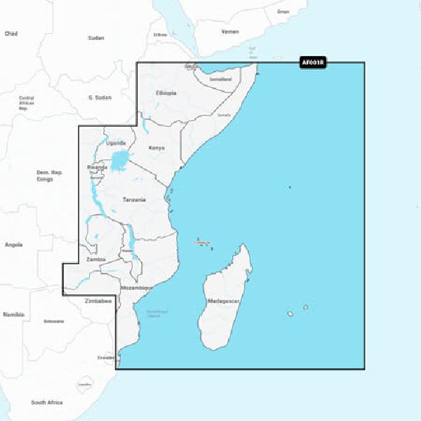 Garmin Navionics Vision+™ - Afrique de l'Est - NVAF001R