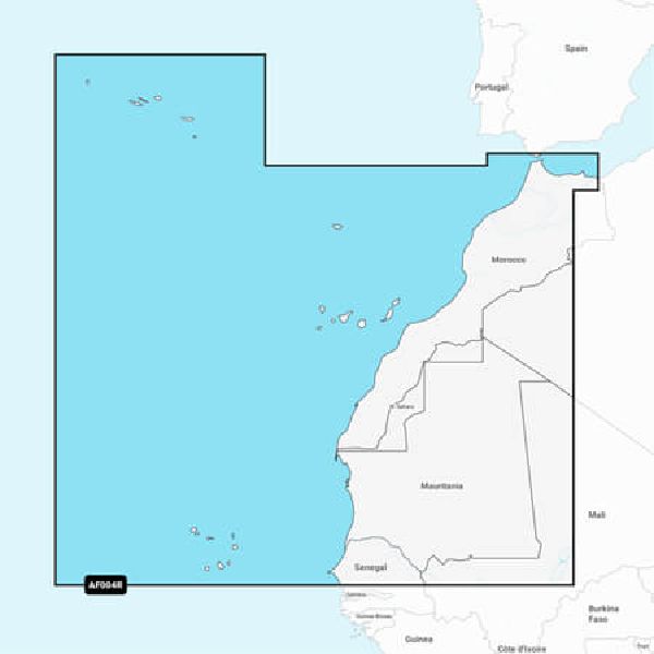 Garmin Navionics Vision+™ - Afrique, Nord-Ouest - NVAF004R