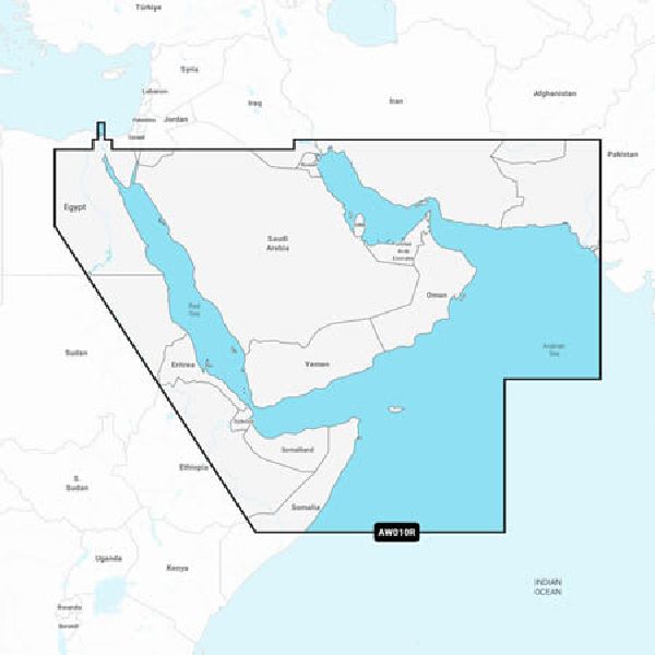 Garmin Navionics Vision+™ - The Gulf & Red Sea - NVAW010R