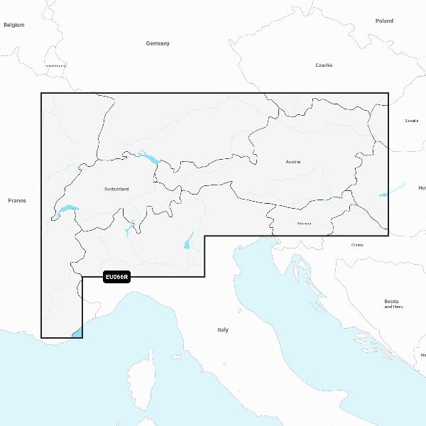 Garmin Navionics Vision+™ - Lacs des Alpins - NVEU066R