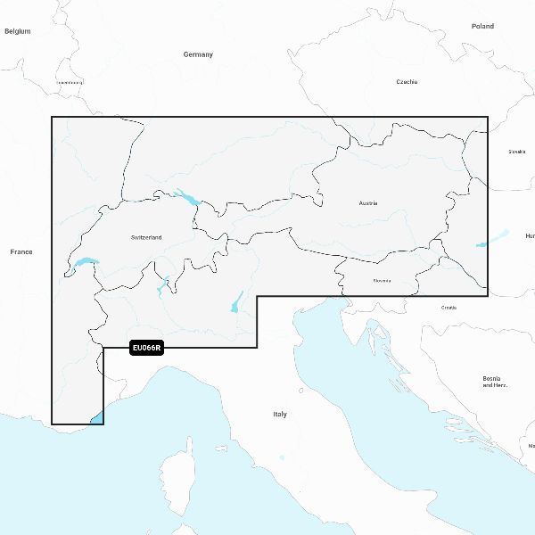 Garmin Navionics+™ - Alpine Lakes - NSEU066R