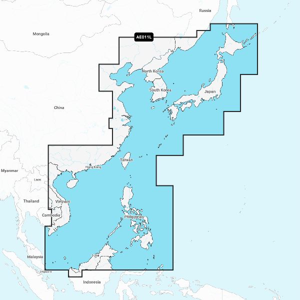 Navionics Platinum+™ - Mer de Chine et Japon - NPAE011L