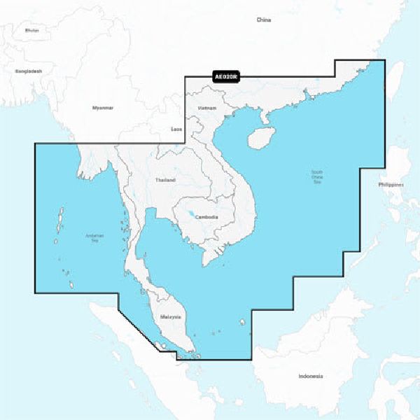 Navionics Platinum+™ - Chine du Sud et mer d'Andaman - NPAE020R