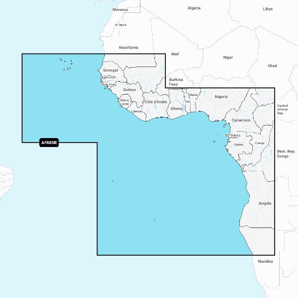 Navionics+™ - Africa, Western - NAAF005R