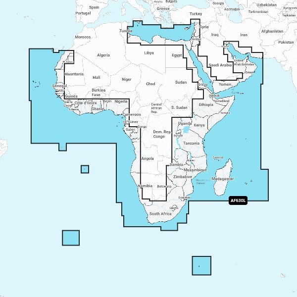 Navionics Platinum+™ - Africa & Middle East - NPAF630L