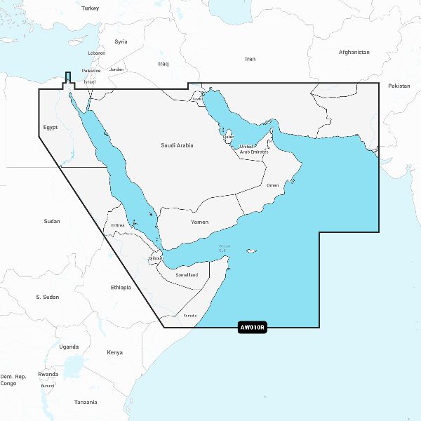 Navionics+™ - The Gulf & Red Sea - NAAW010R