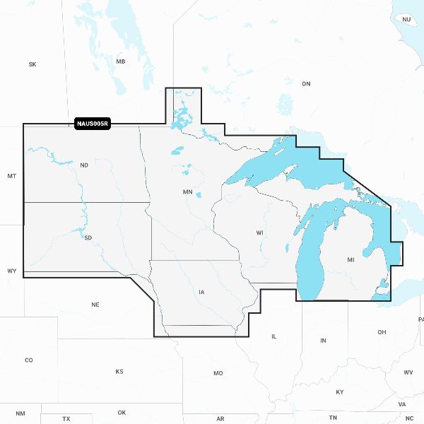 Navionics+™ - U.S. North & Great Lakes - NAUS005L