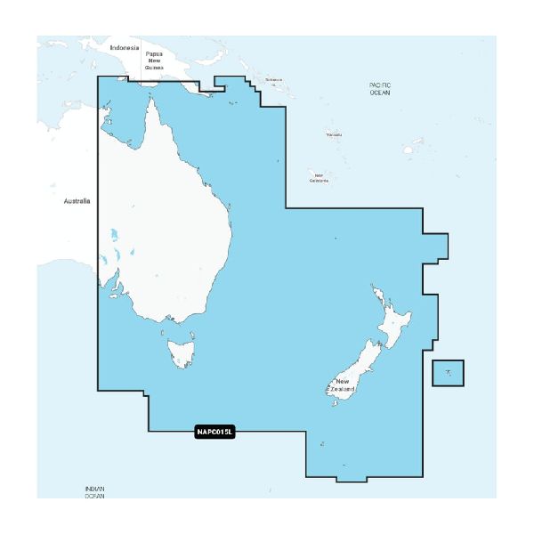 Navionics Platinum+™ - Australia, East & Central to New Zealand - NPPC015L