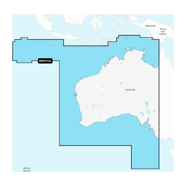 Garmin Navionics Vision+™ - Australie, Ouest et Centre - NVPC016L