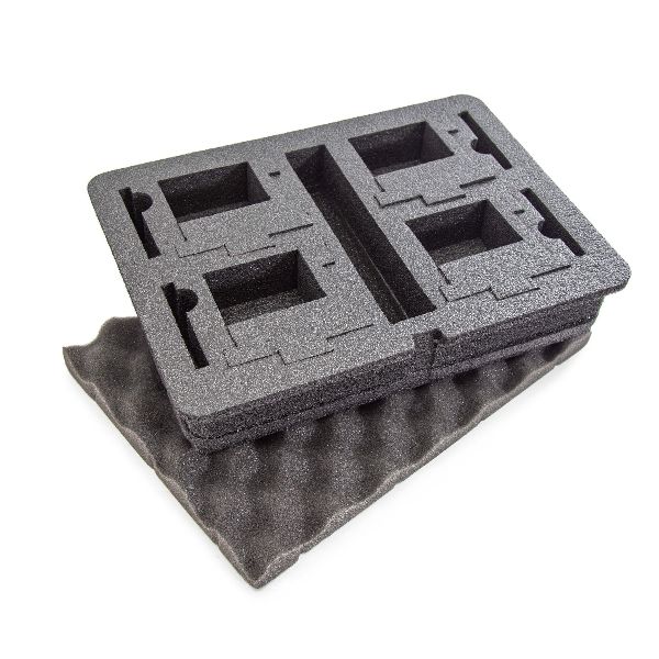 Mallette Nanuk 910 Mousse Pré-Coupé pour 4 Go Pro Hero 9 ou 10